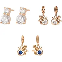 Faina Women Earrings Set in gold | Gr.: onesize