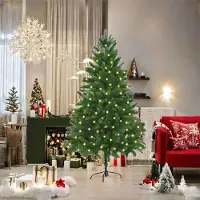 vidaXL Möbel Künstlicher Weihnachtsbaum mit Ständer Grün 180 cm PE,Künstliche Weihnachtsbäume Design 2025578782