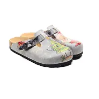 Goby Clogs Schuhe für Damen – Handgefertigte - Mädchen- und Damenschuhe für den Alltag - Farbiger Druck - Bequem & Langlebig - EVA-Sohle – Große Sonnenblumen