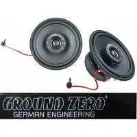 DSX Ground Zero GZCS- 12 CX 2wege Lautsprecher Boxen Set passend für VW Bus T4 1990 - 2003 Heck