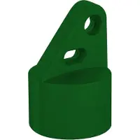 Alberts Strebenkappe, Alu, Grün RAL6005, für Ø 34