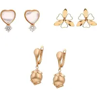 Faina Women Earrings Set in gold | Gr.: onesize