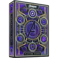 Theory 11 Theory11 - Kartendeck - Marvel Avengers: The Infinity Saga Kartenspiel Purple Karten Spielkarten