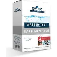 IVARIO Wassertest Bakterien Basis, Test auf E.-Coli und coliforme Keime