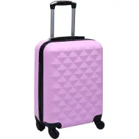 Syfax dkd-home-decor Trolley Rosa ABS 55 x 36 x 22 cm
