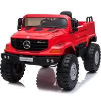 BOGI Kinder-Elektroauto Mercedes Zetros 12V, 2x45W, 2 Sitze, EVA, USB