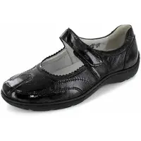 Waldlaufer Henni Ballerina Klettver., , schwarz, Pro-Aktiv Fussbett, Weite H 496302-143-001 39