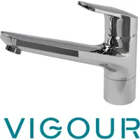 VIGOUR derby V3 Einhand-Spültischbatterie, verchromt