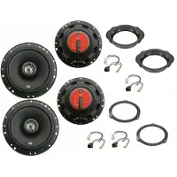 DSX JBL Boxen Einbauset für Ford C-Max Bj 06-10 Lautsprecher Tür Vorne hinten 700 W