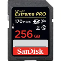 SanDisk Extreme PRO SDXC-UHS-I-Speicherkarte 256 GB, 200 MB/s, 90 MB/s
