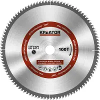 Kreator Kreissägeblatt Metall Holz PVC ø 305 x 30 x 2,2 mm 100 Zähne + 3 Reduzierringe