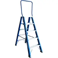 Asc Premium- Stufenstehleiter DT-5 2x5 Stufen mit 3,26m Arbeitshöhe