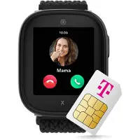XPLORA X6 nanoSim (2. Gen.) Schwarz - Smartwatch im besten Telekom Netz
