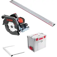 Mafell Handkreissäge K 85 Ec im L-MAX LED 10 m Kabel + Führungsschiene F 160