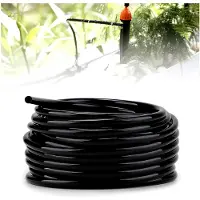 Markenlos Bewässerungsschlauch Tropfschlauch 4mm 10m für Garten und Industrie