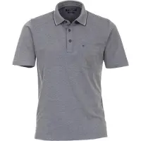 Casa Moda Kurzarm-Poloshirt blau