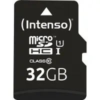 Intenso 32 GB microSDHC Speicherkarte UHS-I Premium inkl. SD-Adapter