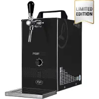 Ich-zapfe Zapfanlage, Bierzapfanlage PYGMY 25/K LIMITED EDITION mit Membranpumpe, 1-leitig Trockenkühlgerät aus Edelstahl, 35 Liter/h, Green Line