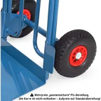 Fetra PolyurethanBereifung Pannensicher 400x100mm Mehrpreis für 2 Stück