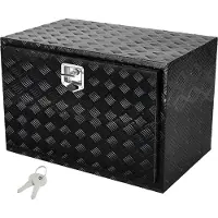 Vevor Truckbox Werkzeugbox, Unterboden-Anhängerbox, Werkzeugkasten 1219 x 610 x 610 mm Pickup-Aufbewahrungsbox, Aluminiumlegierung, 50 kg belastbarer Werkzeugkasten, abschließbare Aufbewahrungsbox