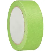 Varivendo 3er Set Profi Feinkreppband grün – Ideal für präzise Malerarbeiten, 19mm, 25mm, 38mm x 50m Rollen