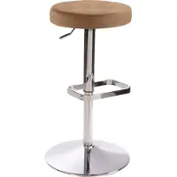 Mayer Barstuhl Sitzmöbel 1200 44 x 44 x 55 cm Stahl chrom/hellbraun