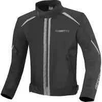 Bogotto Blaze-Air Motorrad Textiljacke, schwarz/grau, L