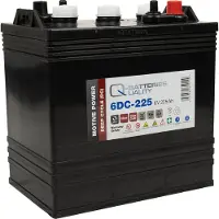 Quality-Batteries Q-Batteries 6DC-225 6V 225Ah Deep Cycle Traktionsbatterie