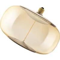 Osram LED-Filament "Vintage 1906 Big Elipse", gold (goldfarben), L:21cm Ø:30cm, Leuchtmittel, LED-Filament