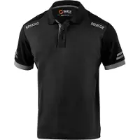 Sparco 02415NRGS Toledo Technical Polo, Grau/Schwarz, L