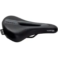 Terry Sattel Fisio Flex Gel Männer schwarz