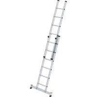 Proregal Sprossen-Schiebeleiter 2-teilig mit nivello-Traverse 2x6 Sprossen