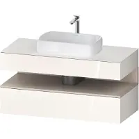 Duravit QA4732091220010 QTG KWTU WH Ek. 1200x550x600 Wß Hgl.