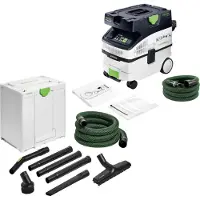 Festool CTM MIDI I AC CLEANTEC Absaugmobil 1200 W 15 l Staubklasse M + Handwerker Reinigungsset