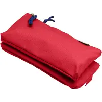 Oxford Doppel-Schlamper-Etui Polyester rot