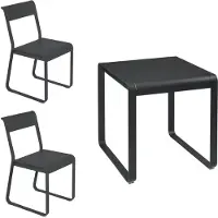 Fermob Bellevie Balkonmöbel-Set 3tlg. 74x80cm Tisch