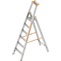 Layher Topic 1064 Stufenstehleiter 6 Stufen