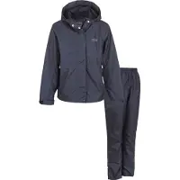 Weather Report Regenanzug (Set, 2-tlg.) Carlene Jr. mit reflektierenden Elementen 1001 Black 104
