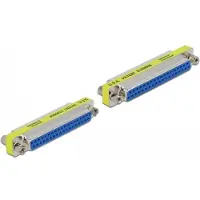 DeLOCK 65104, D-Sub 37pin, D-Sub 37pin, Silber