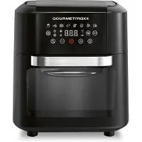 DS Produkte GOURMETmaxx Heißluft-Ofen mit Erinnerungsfunktion - 11 l - schwarz