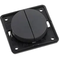 Hager 936552505, Anthrazit, IP20, 55,5 mm, 25 mm, 55,5 mm, 10 Stück(e)