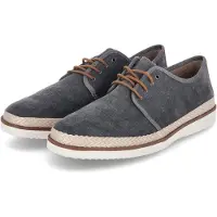 Rieker Sportliche Schnürschuhe Herren 31373432383331 Grau 45 EU