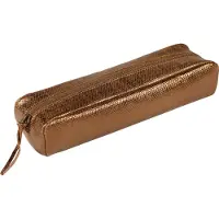 Clairefontaine 4x KLEOPATHRA Schlampermäppchen 21x6x4cm bronze 410039C