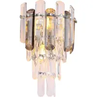 Globo Lighting Wandleuchte Metall verchromt, 2x E14