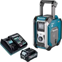 Makita MR 007 GD101 Akku Baustellenradio 12 - 40 V max. Bluetooth DAB+ USB + 1x Akku 2,5 Ah + Ladegerät