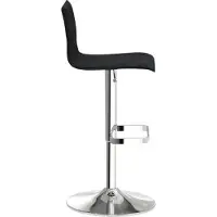 Mayer Barstuhl Sitzmöbel 1212 45 x 47 x 79 cm Stahl chrom/anthrazit