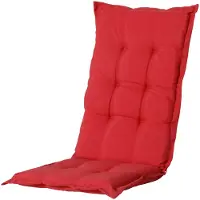 Madison Niederlehnerauflage 'Panama', rot, ca. 105 x 50 cm