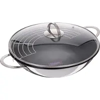 Gräwe Wok-Set 32 cm mit Beschichtung, Serie Pro-Line