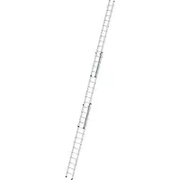 MUNK Günzburger Steigtechnik MUNK Aluminium-Schiebeleiter 3-teilig ohne Traverse 3x14 Sprossen