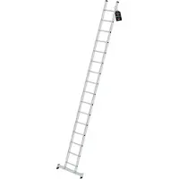 Proregal Sprossen-Anlegeleiter mit nivello-Traverse 16 Sprossen